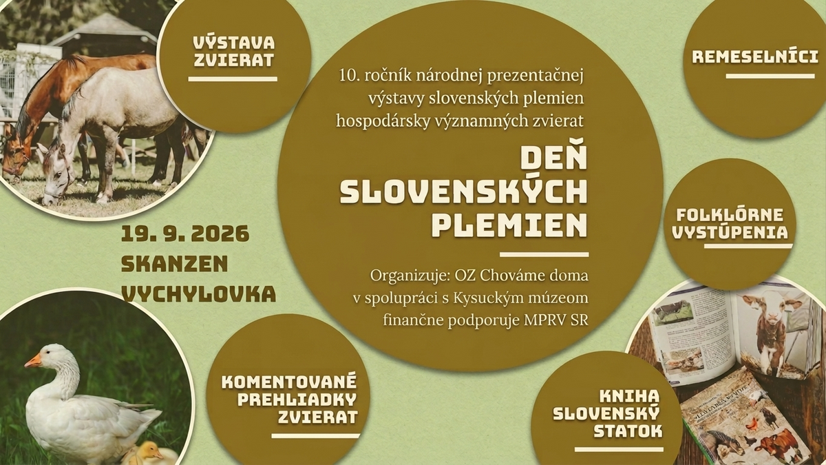 Den slovenskych plemien 2026